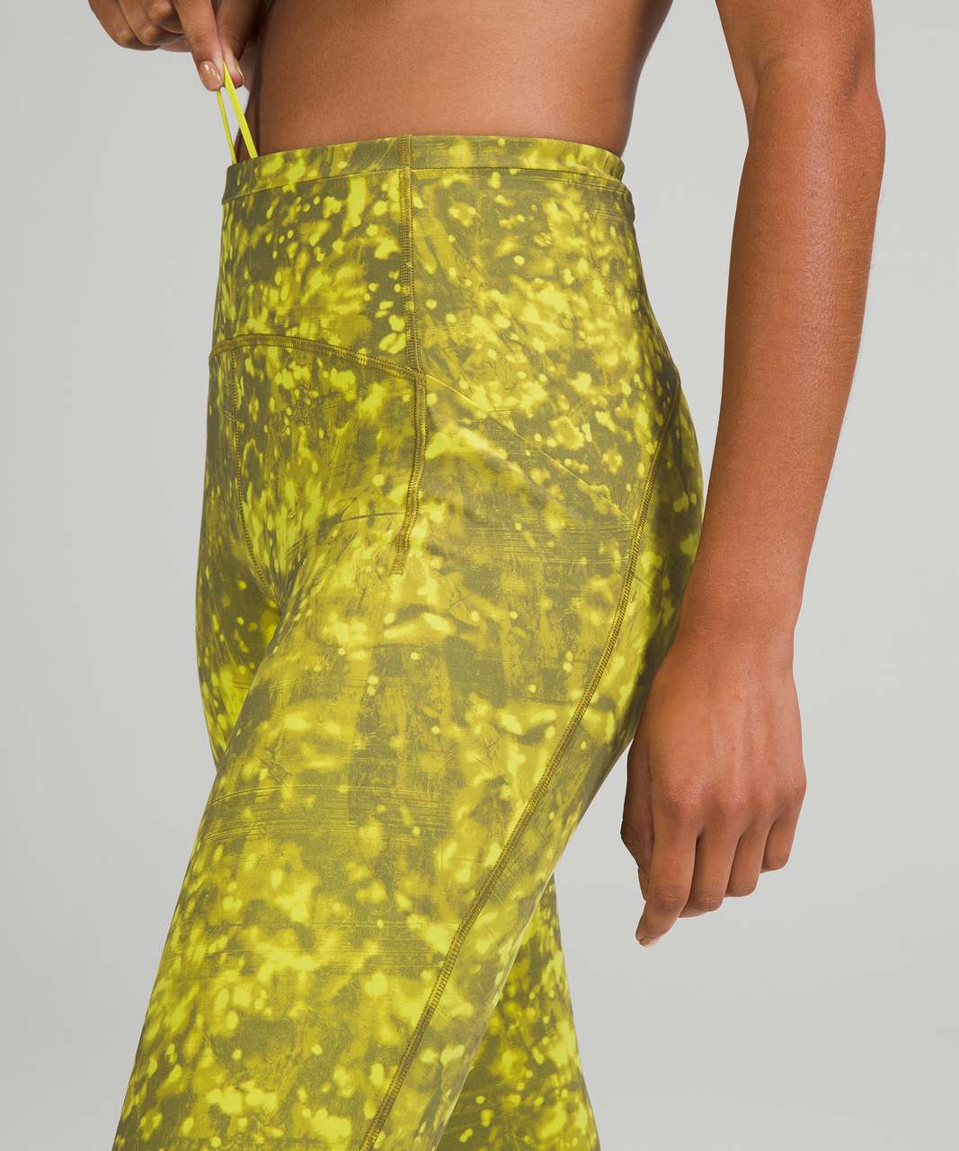 Lululemon Seawheeze Swift Speed High-Rise Tight 28" - Last Sparks Yellow Serpentine Multi