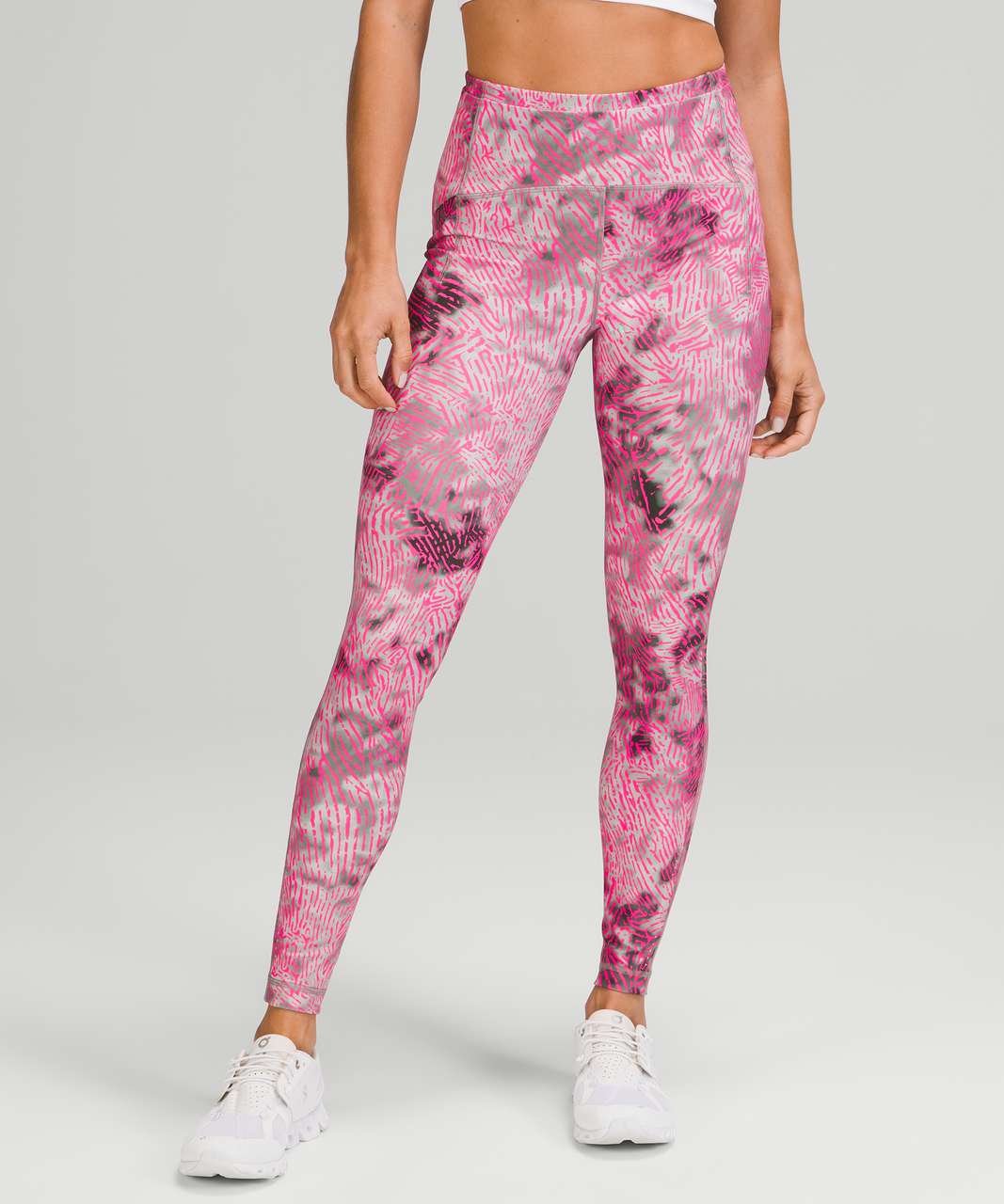 Lululemon Swift Speed High-Rise Tight 28 - Fluoro Floral Multi - lulu  fanatics