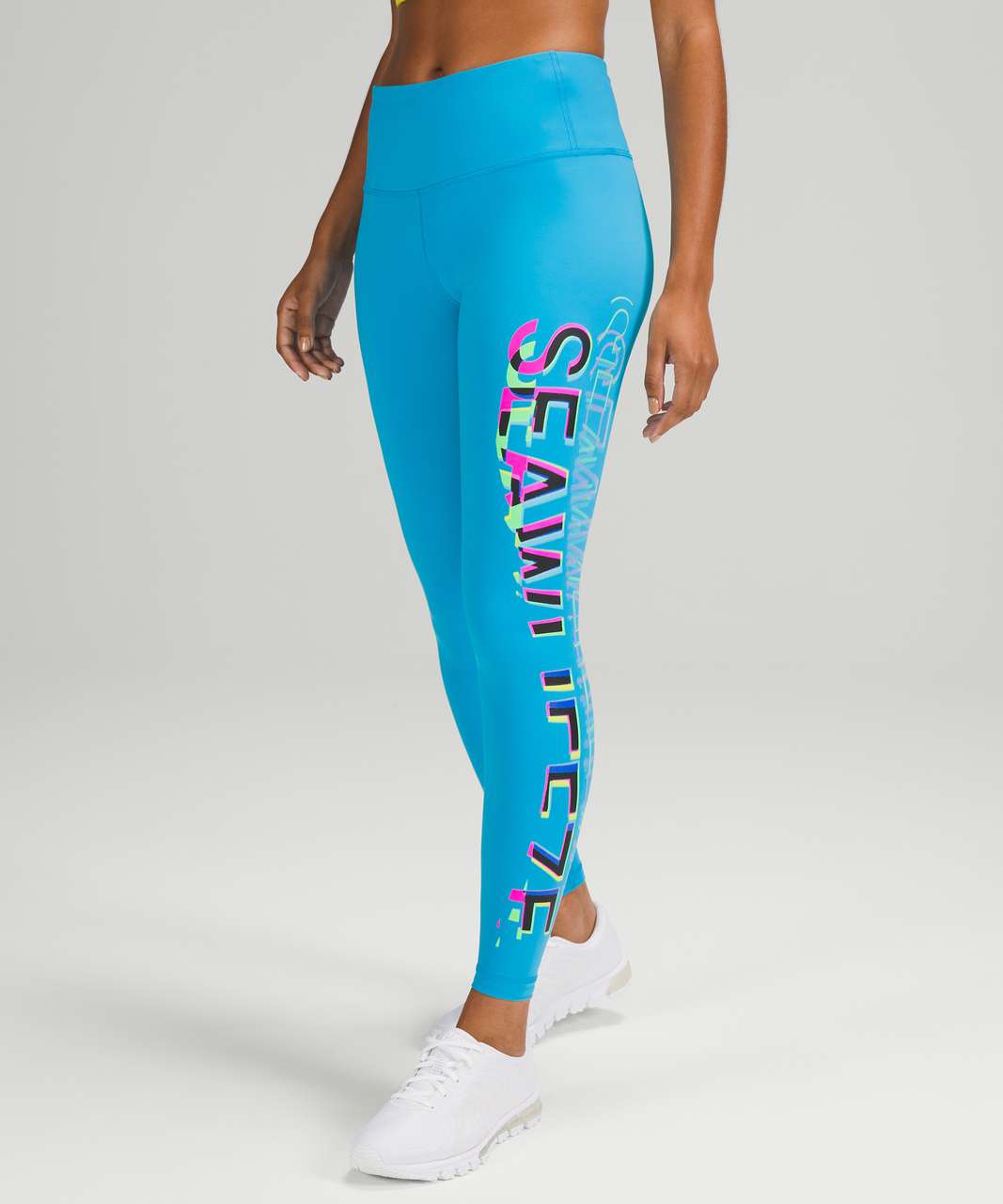 Lululemon Seawheeze Speed Wunder Mid-Rise Tight 28" - Turquoise Tide