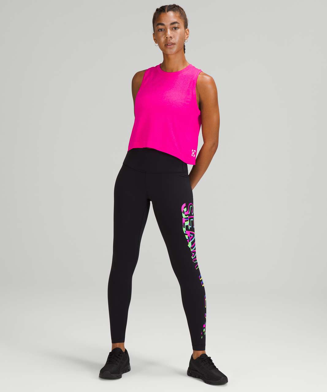 Lululemon Seawheeze Speed Wunder Mid-Rise Tight 28 - Black - lulu