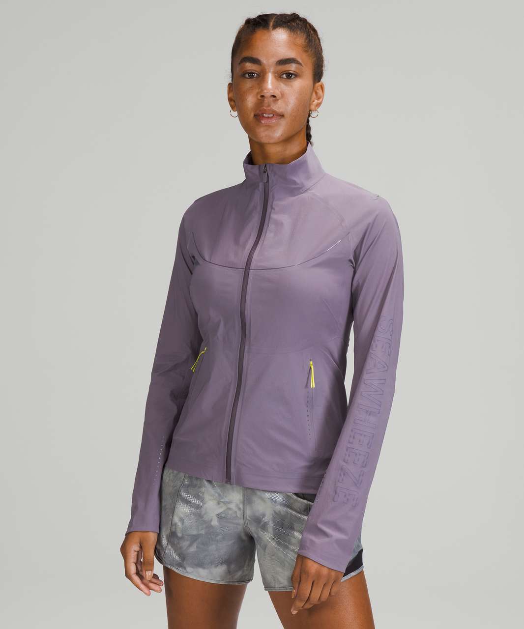 Lululemon Mist Over Windbreaker Reflective *SeaWheeze - High Tempo