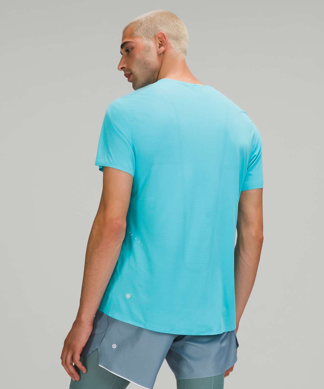 Lululemon Fast and Free Short Sleeve Shirt *Breathe - Electric Turquoise