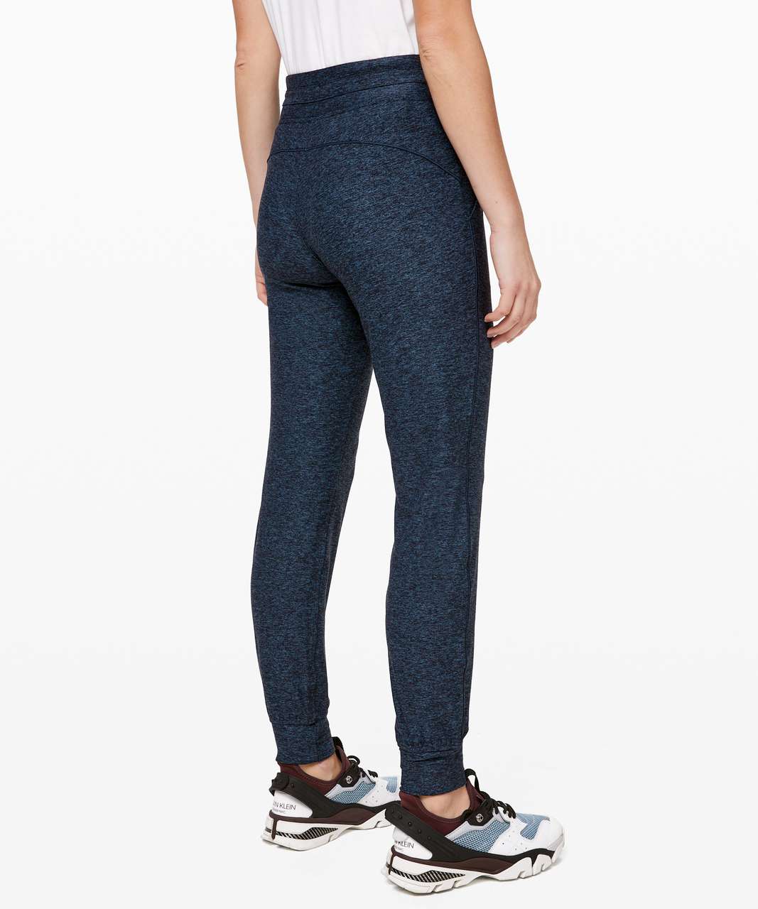 Lululemon Ready to Rulu High-Rise Fleece Jogger - Heathered True Navy -  lulu fanatics