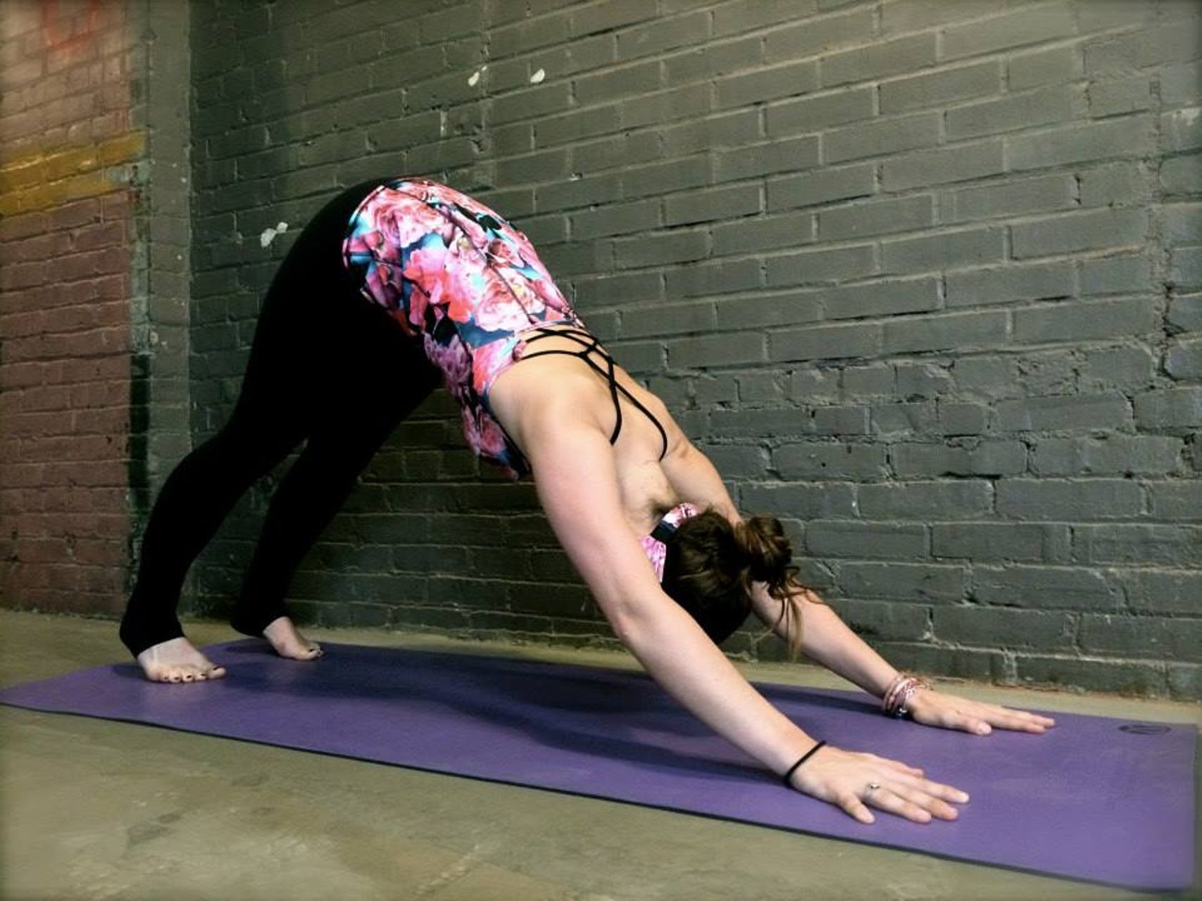 Lululemon Coastal Tank - Secret Garden / Black - lulu fanatics