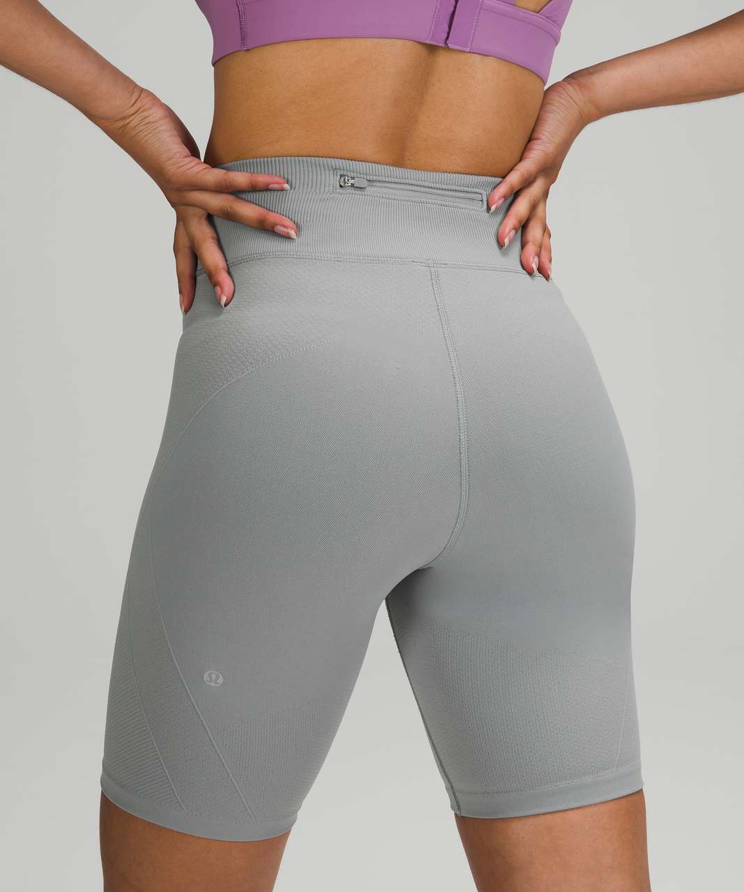 Lululemon For the Chill Of It High Rise Short 8" - Rhino Grey