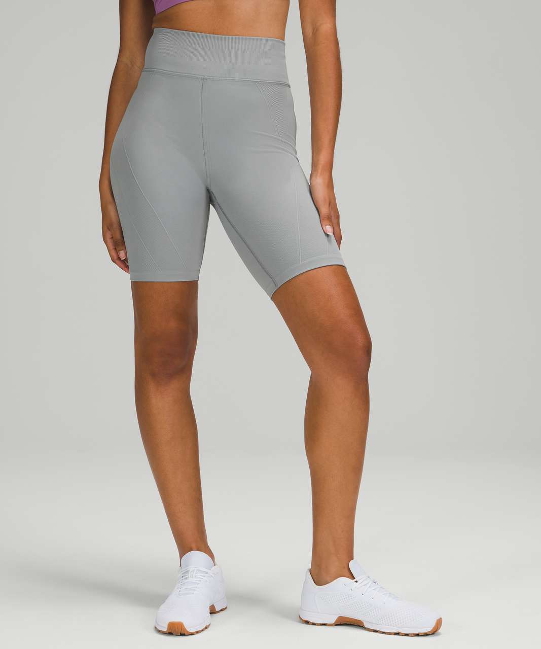 Lululemon For the Chill Of It High Rise Short 8" - Rhino Grey