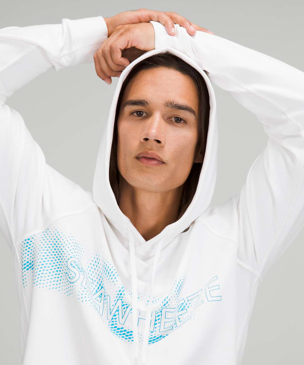 Lululemon SeaWheeze City Sweat Pullover Hoodie - White