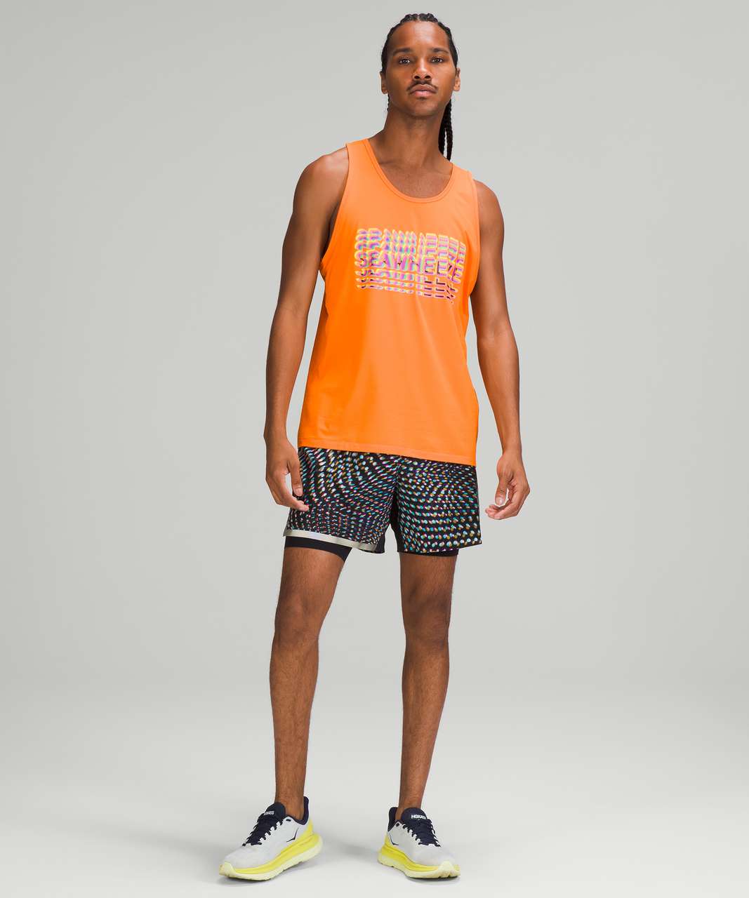 Lululemon Seawheeze The Fundamental Tank Top - Orange Soda