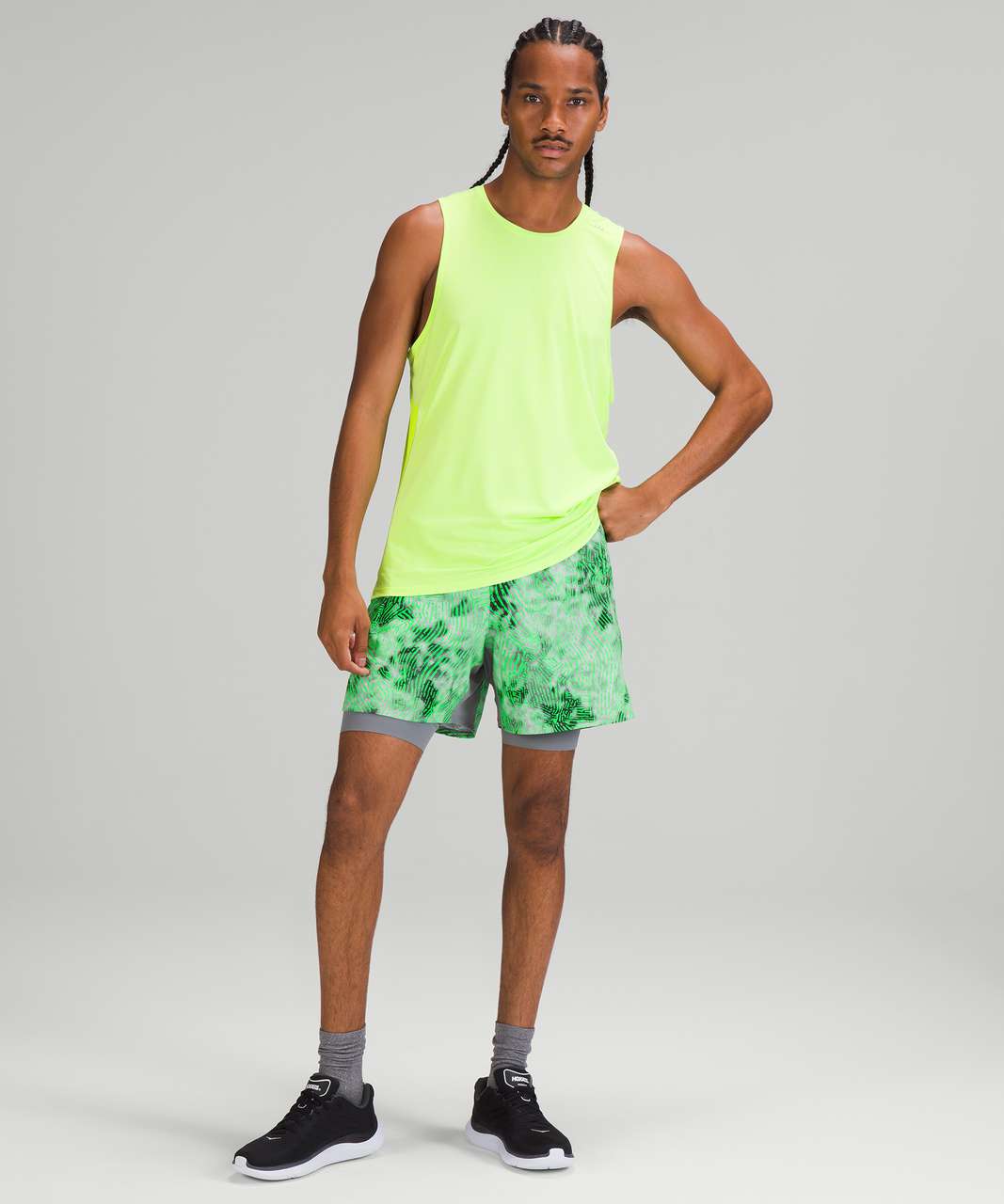 LULULEMON CAMO FAST AND FREE TANK – Barry's Shop