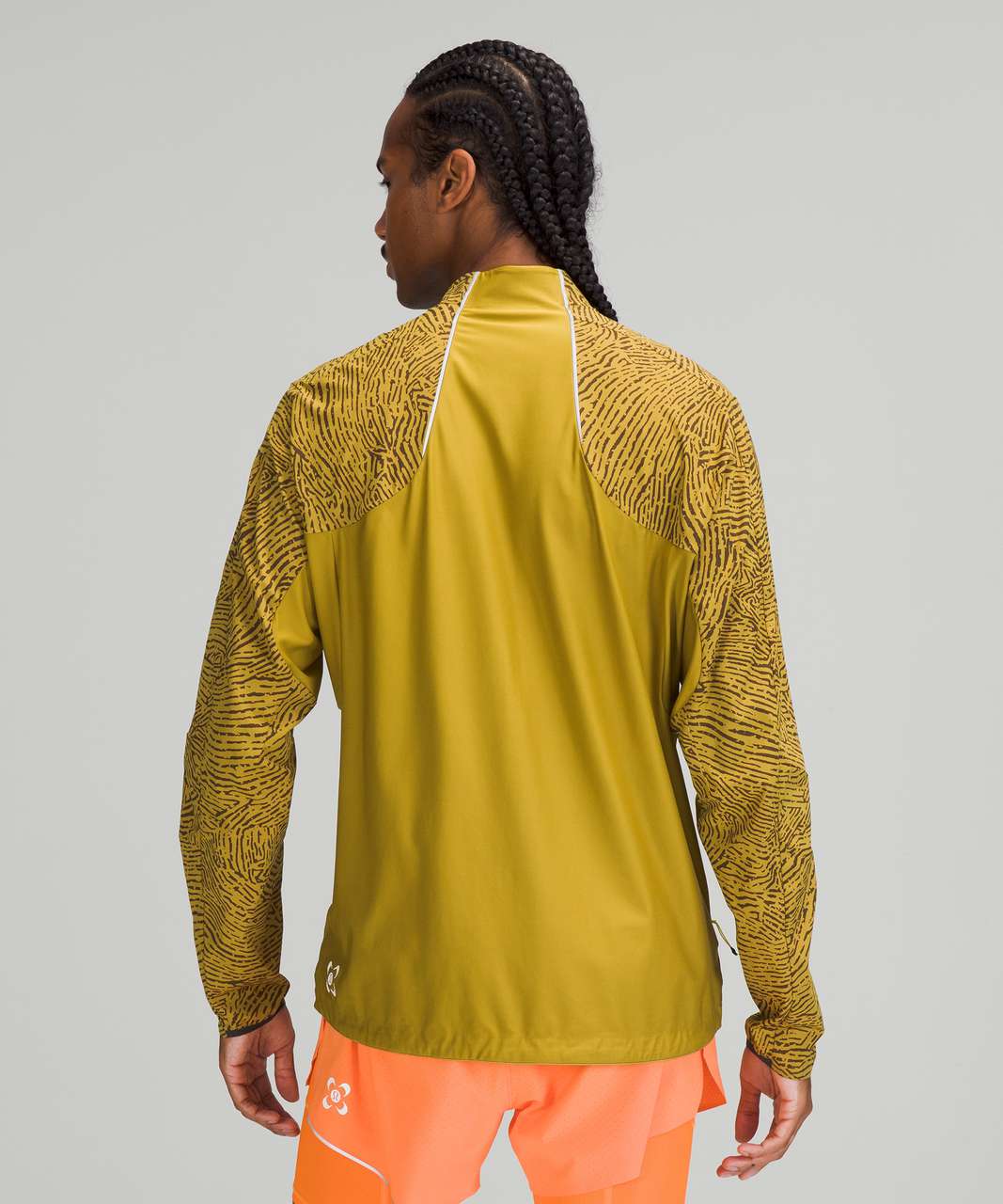 Lululemon SeaWheeze Fast and Free Jacket - After Dusk Auric Gold Multi