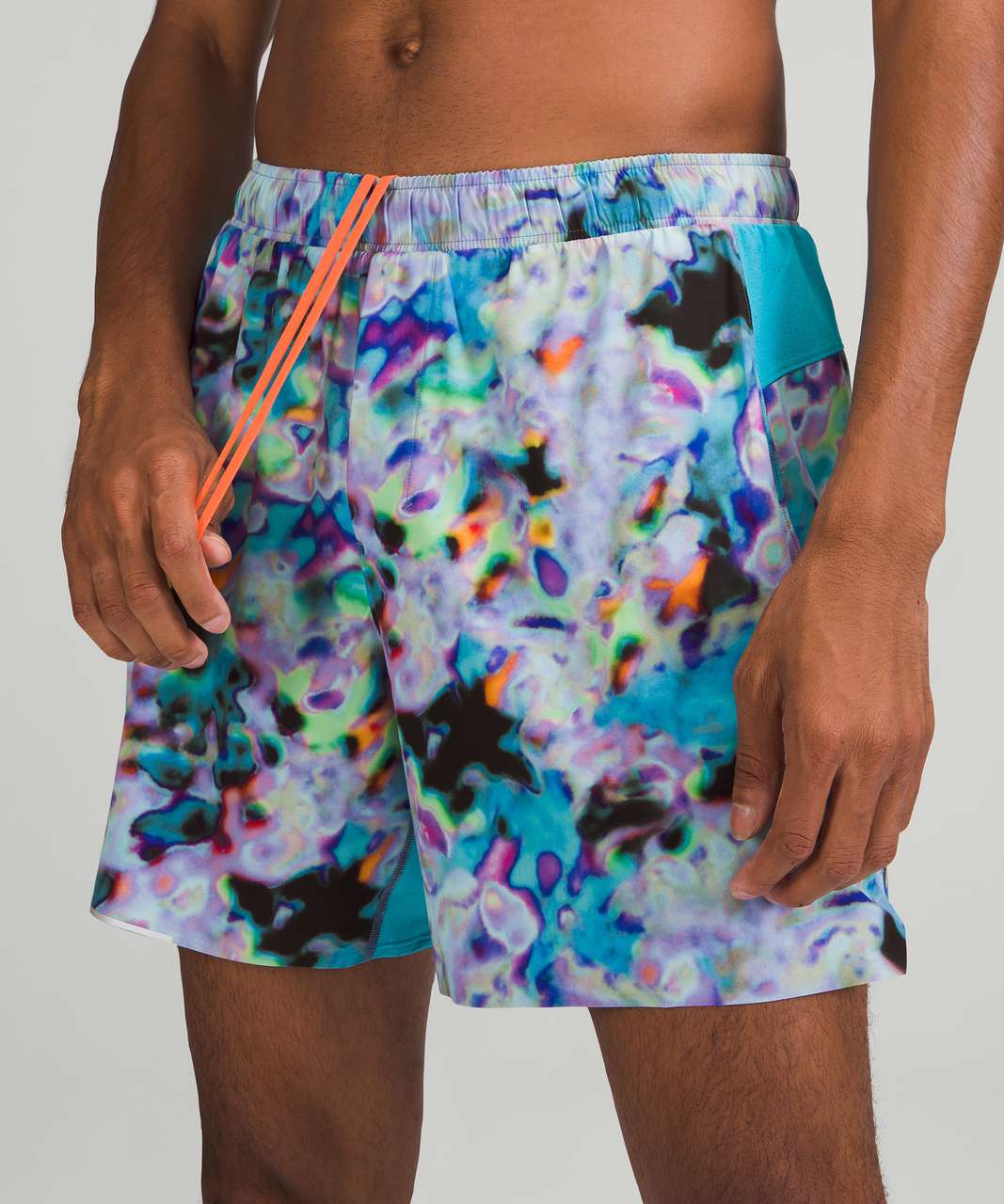 Lululemon SeaWheeze Surge Lined Short 6 - Euphoria Multi - lulu