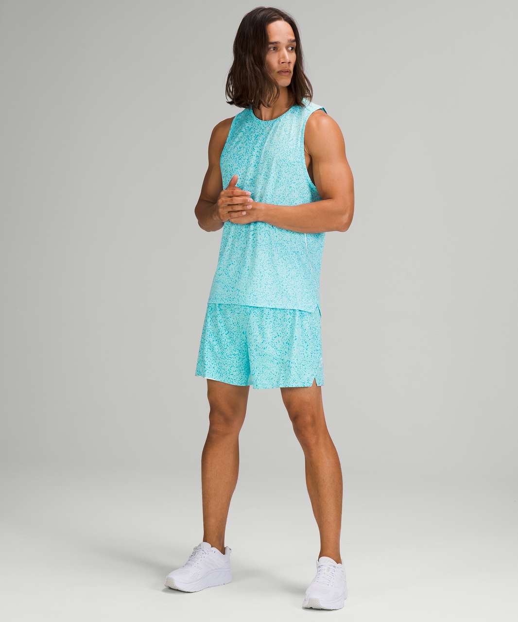 Lululemon SeaWheeze Surge Lined Short 6 - Euphoria Multi - lulu