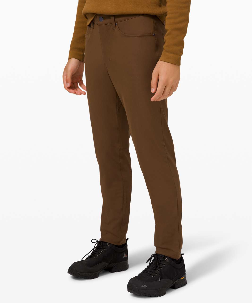 lululemon ABC SLIM-FIT WARPSTREME 81cm - Trousers - artifact/brown -  Zalando.de