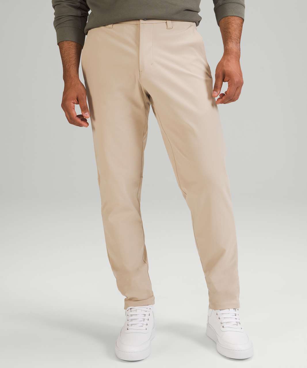 Beige Commission technical trousers, Lululemon