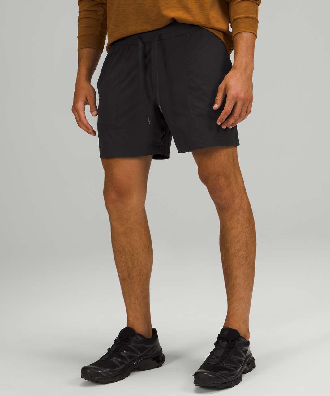 Lululemon Bowline Short 5 Stretch Ripstop - Black - lulu fanatics