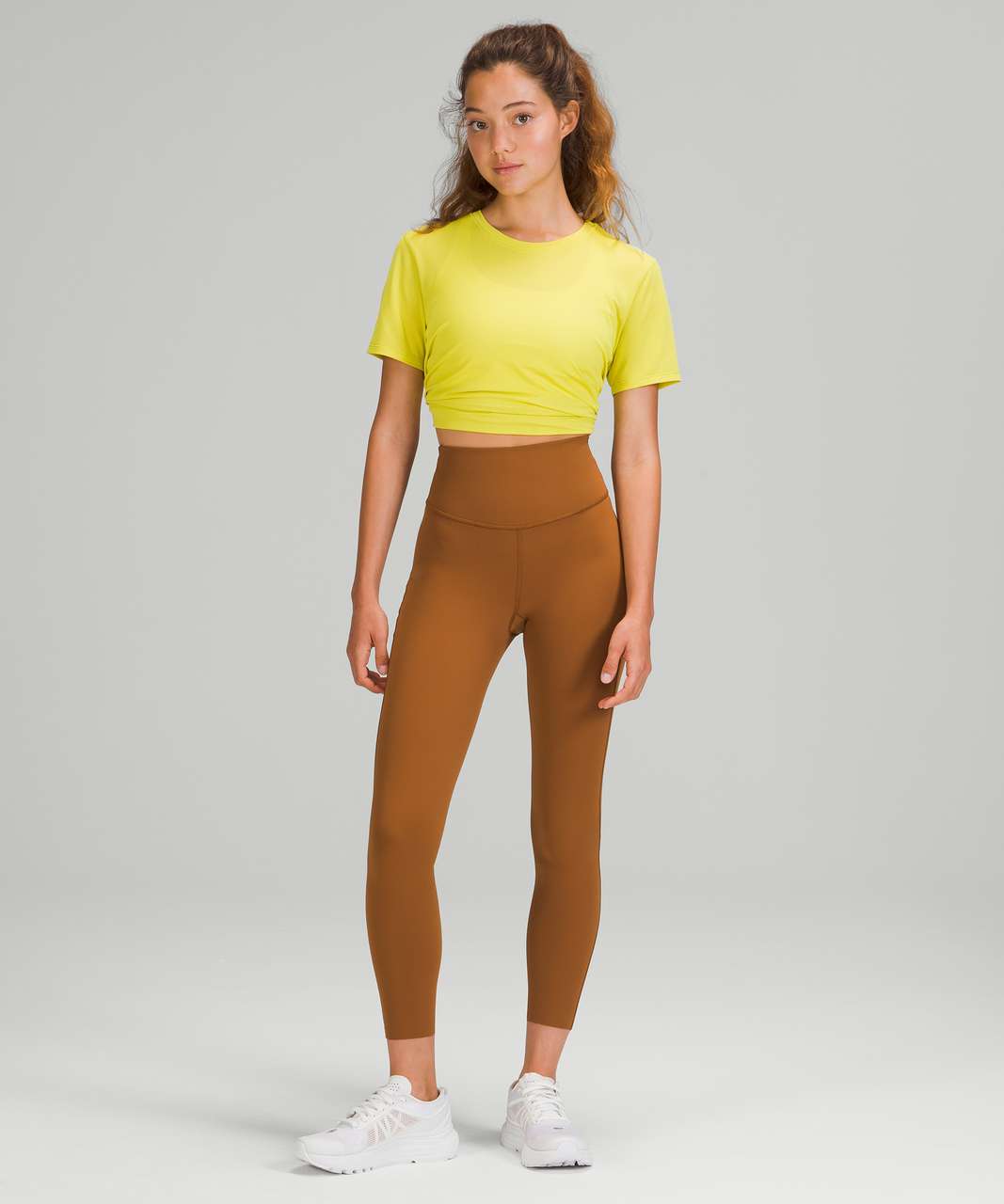 Lululemon Base Pace High-Rise Tight 25" - Copper Brown