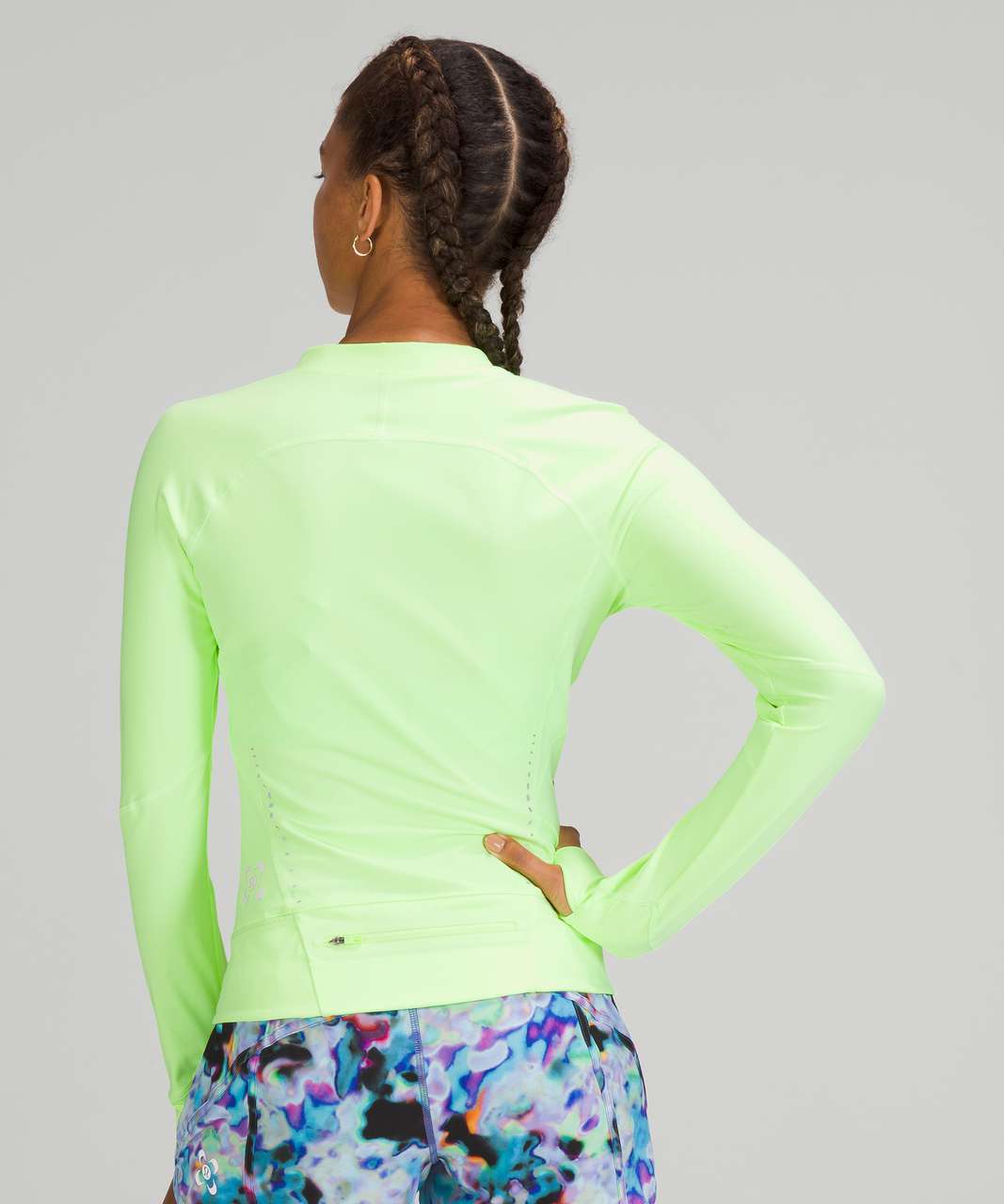 Lululemon SeaWheeze Nulux UV Protection Run Jacket - Clear Mint