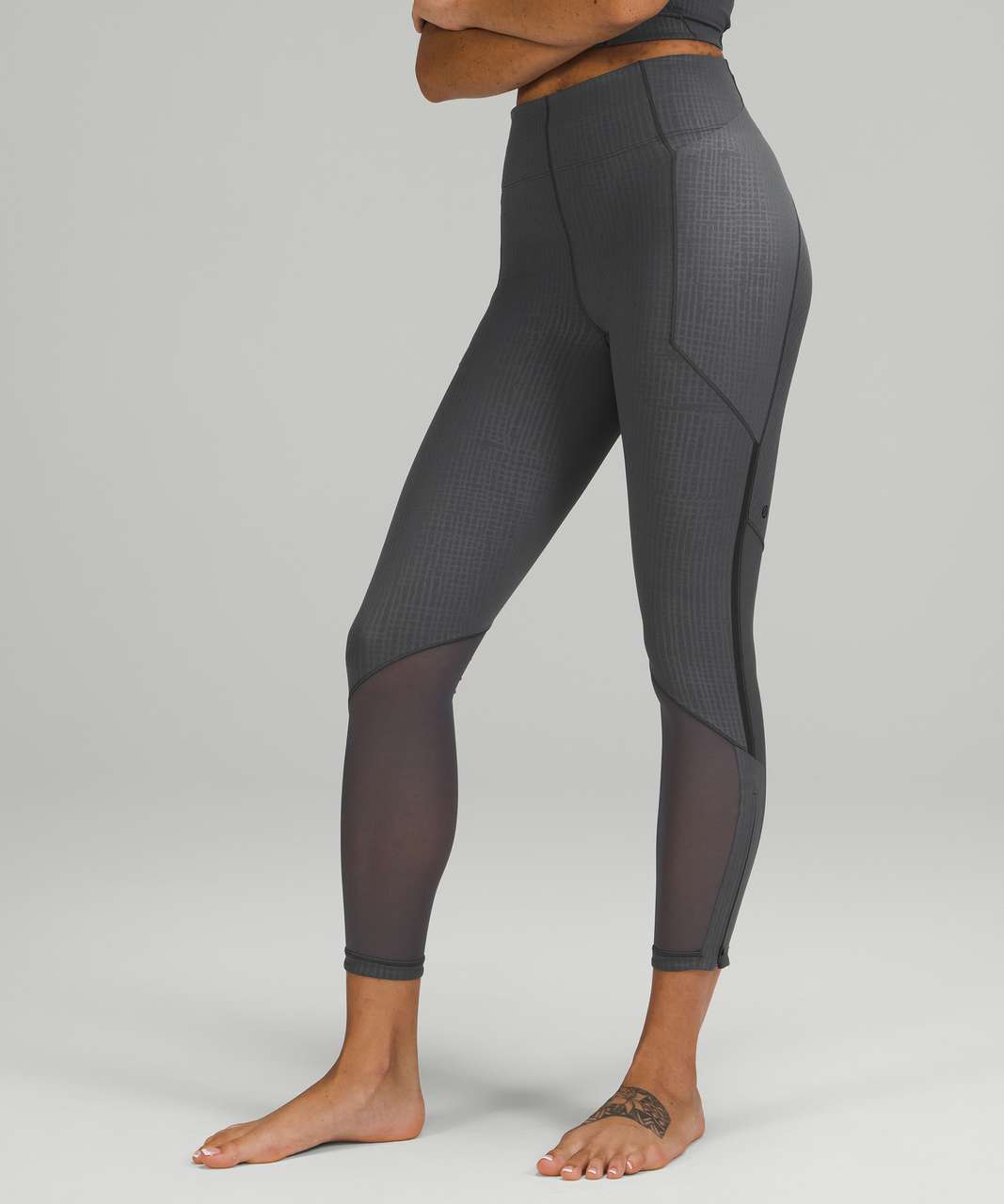 Lululemon Alacer Tight *lululemon lab Black Granite size 6