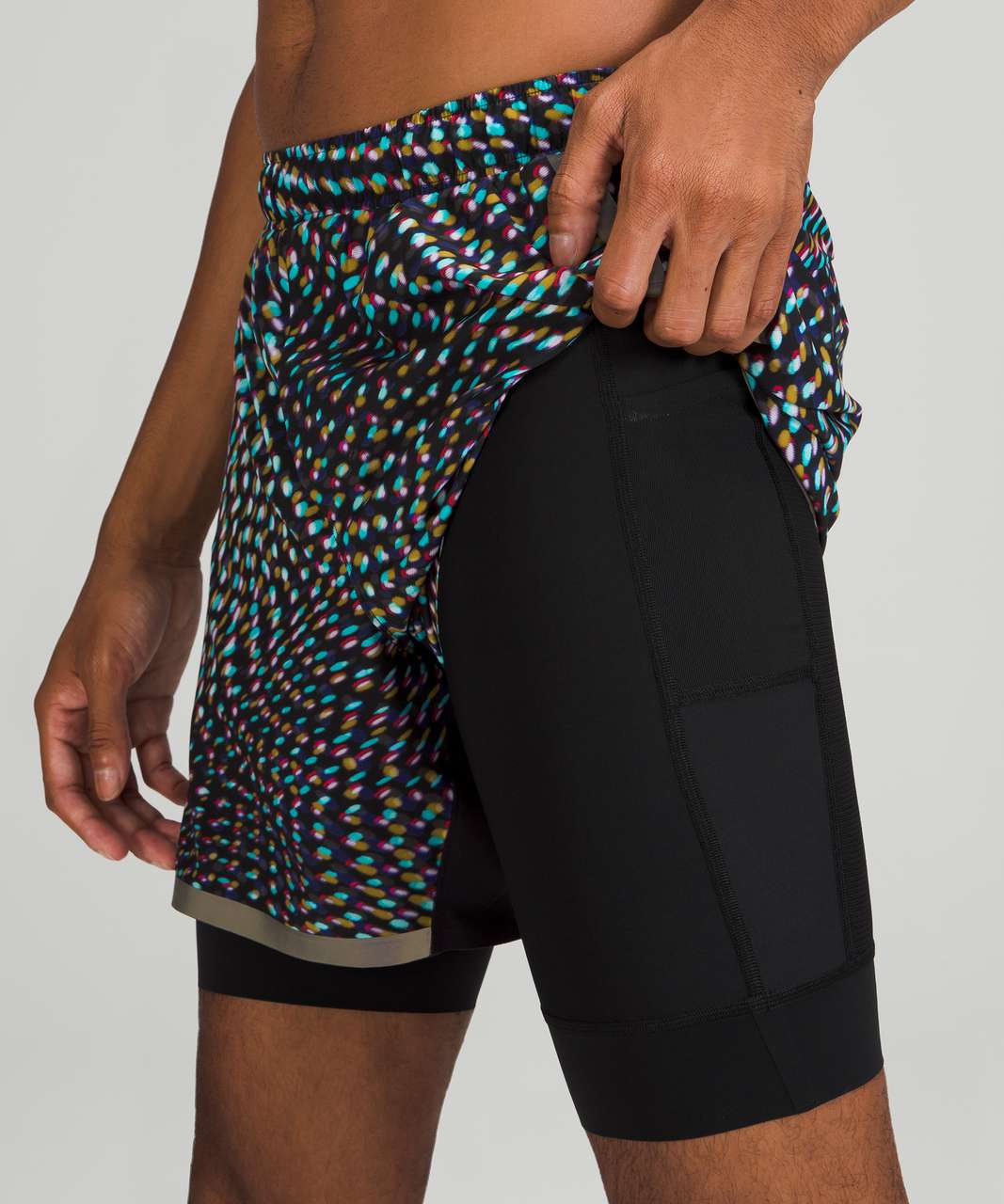 Lululemon Surge Short 6 *Bold Lines - 132155808