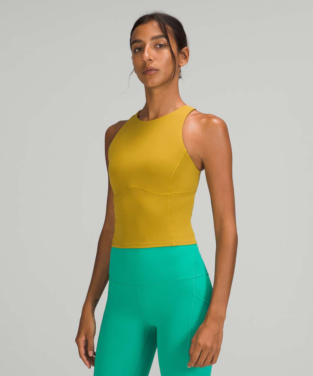 Lululemon Key to Balance Tank Top - Auric Gold - lulu fanatics