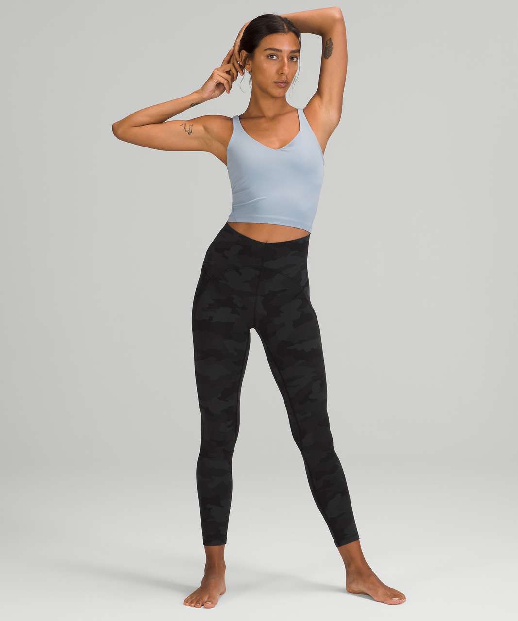 Lululemon Instill High-rise Leggings 25 In Heritage 365 Camo Deep Coal |  ModeSens