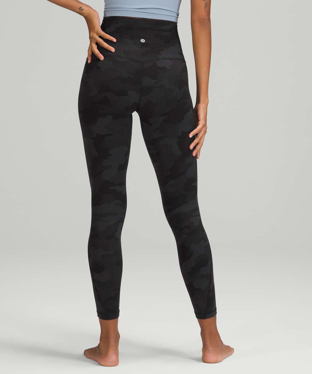 Lululemon Fast and Free Tight 25 Reflective Nulux Deals - Heritage 365 Camo  Deep Coal Multi Womens Leggings