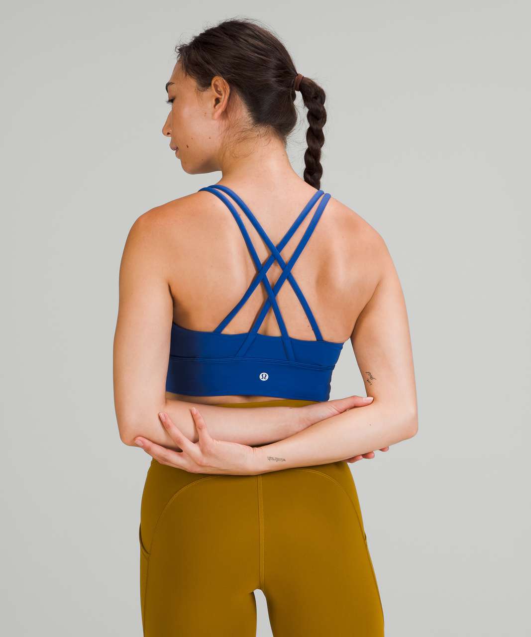 Blue Energy Longline medium-impact sports bra, lululemon