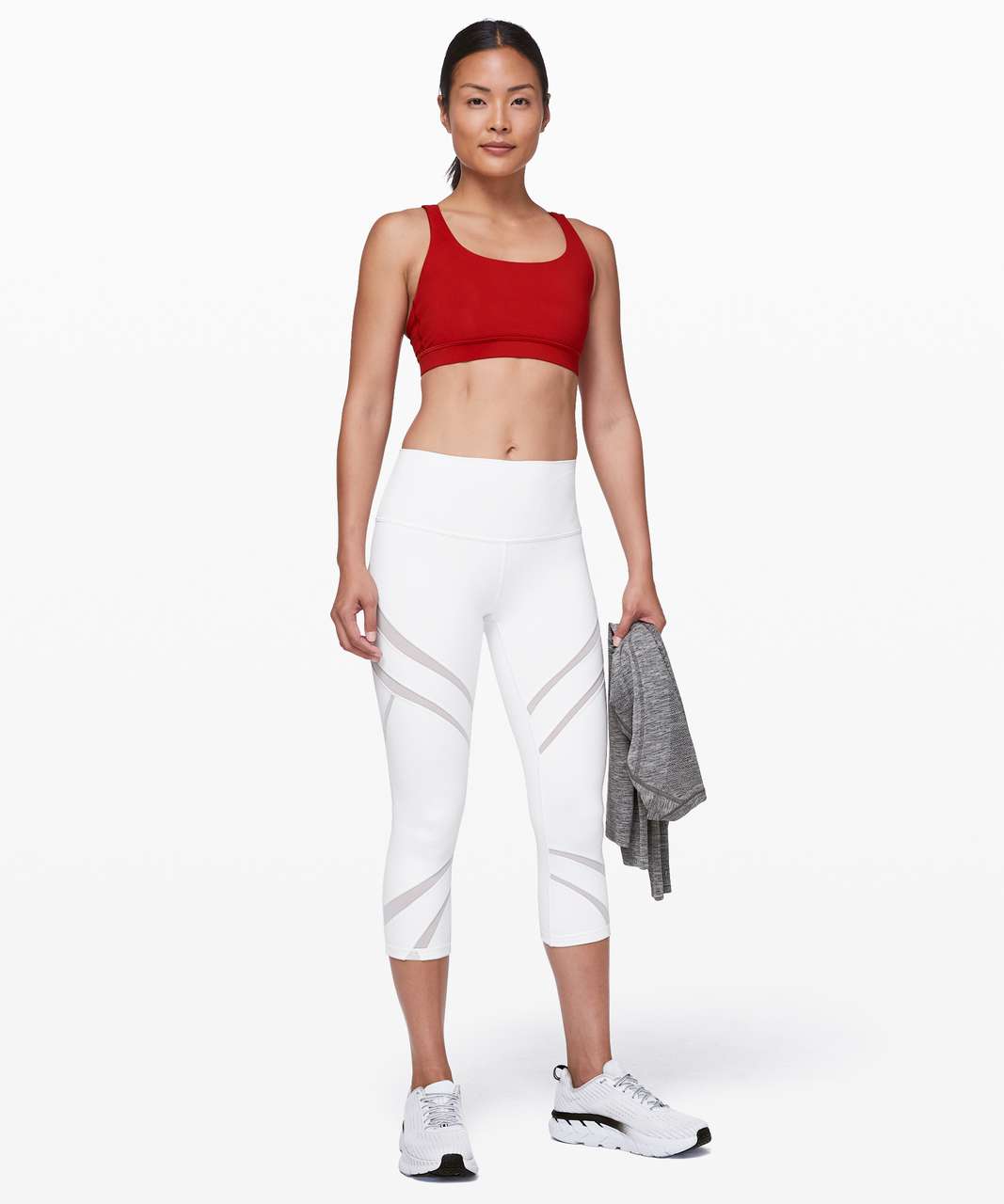 Lululemon Energy Bra - Hinshu Alpine White Multi - lulu fanatics