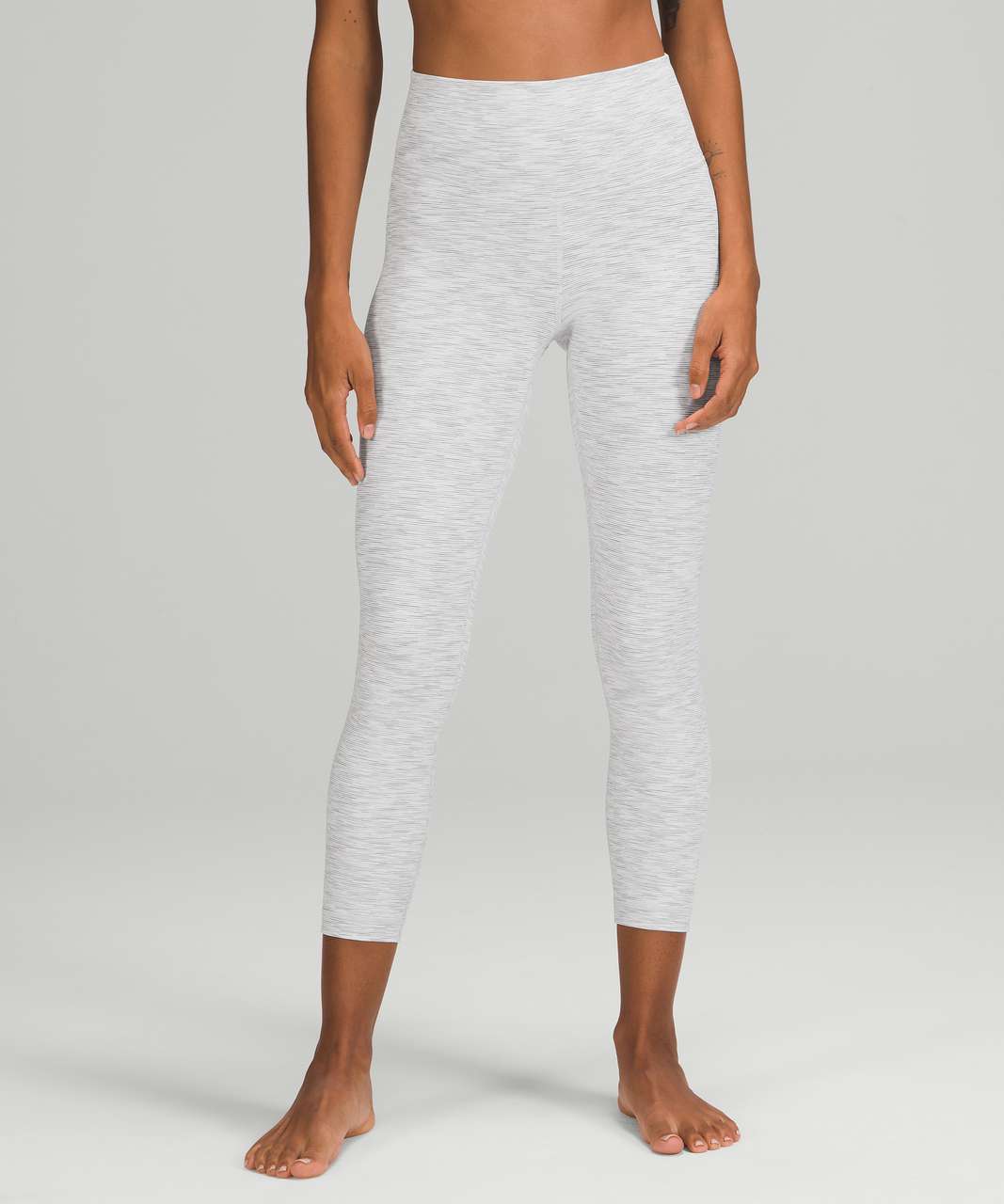 Lululemon Wunder Under High-Rise Crop 23" *Full-On Luxtreme - Wee Are From Space Nimbus Battleship