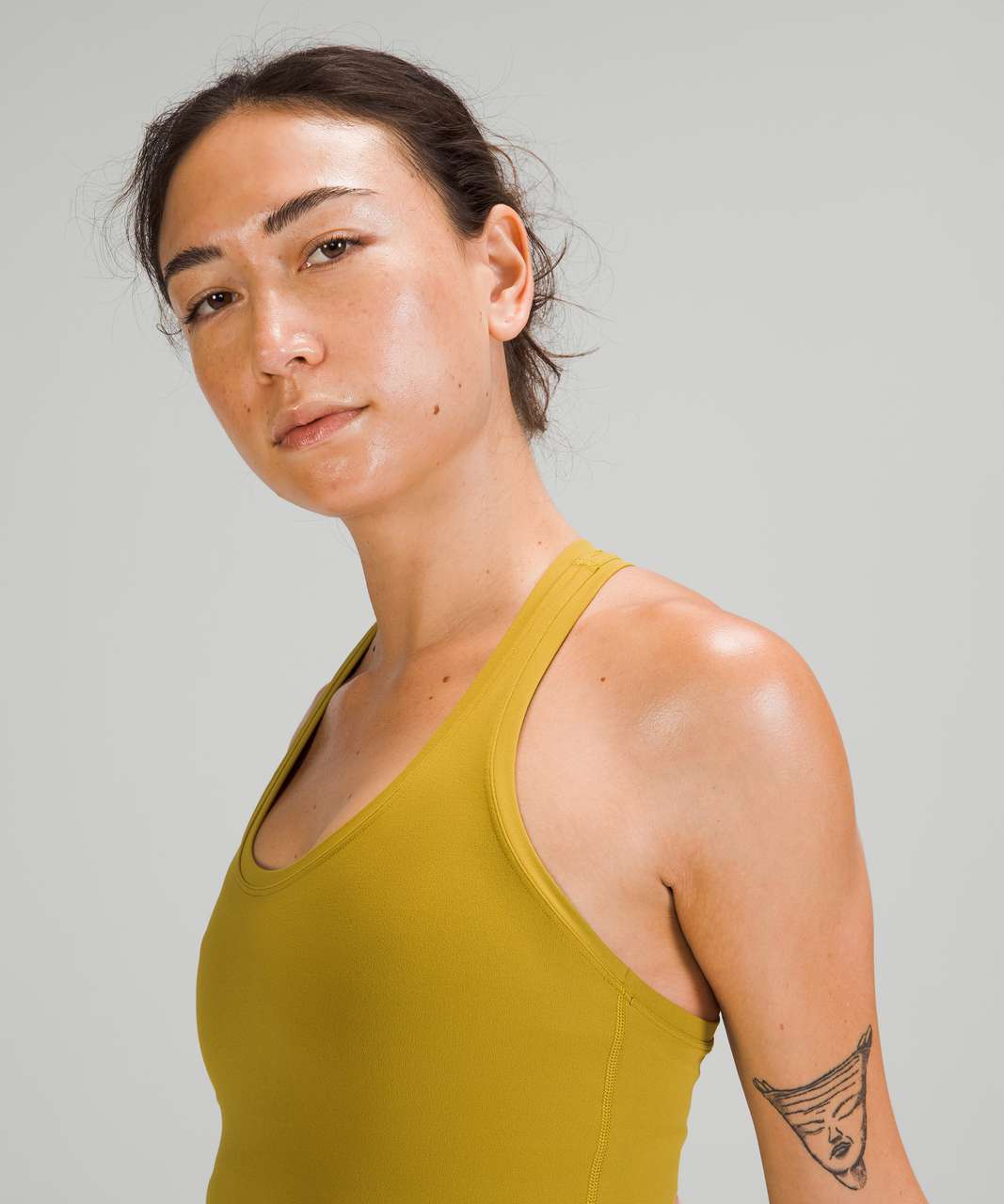 Lululemon Hold Tight Tank Top - Auric Gold - lulu fanatics