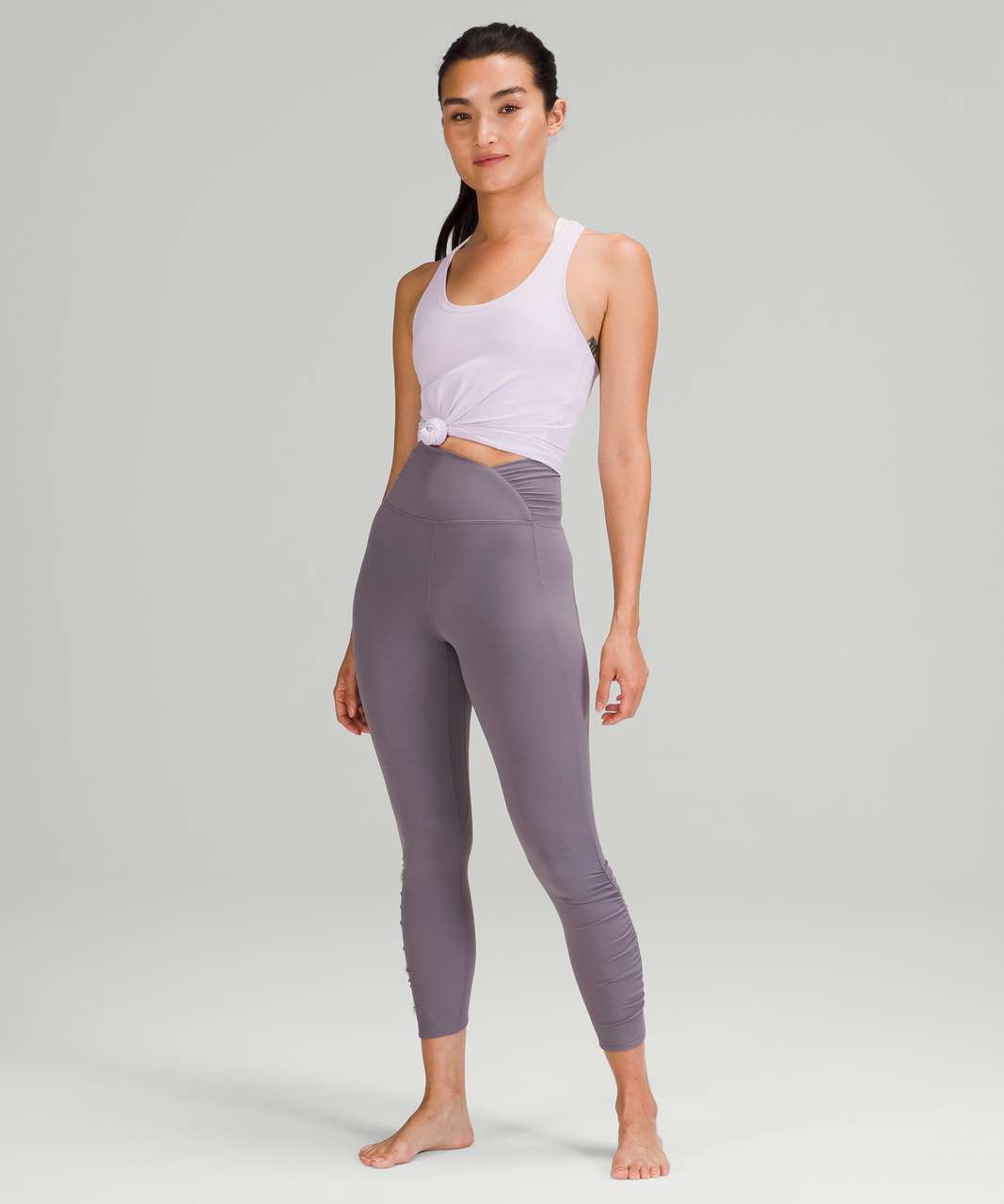 Lululemon Cool Racerback Tank Top Shorter Length - Lavender Dew