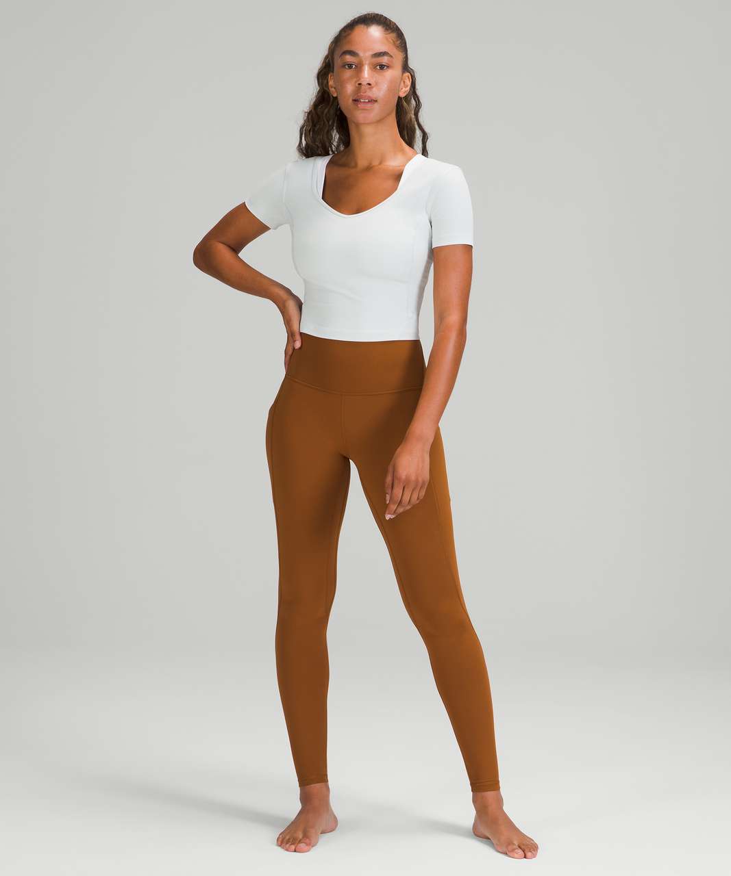 Lululemon Align High-Rise Pant with Pockets 28" - Copper Brown