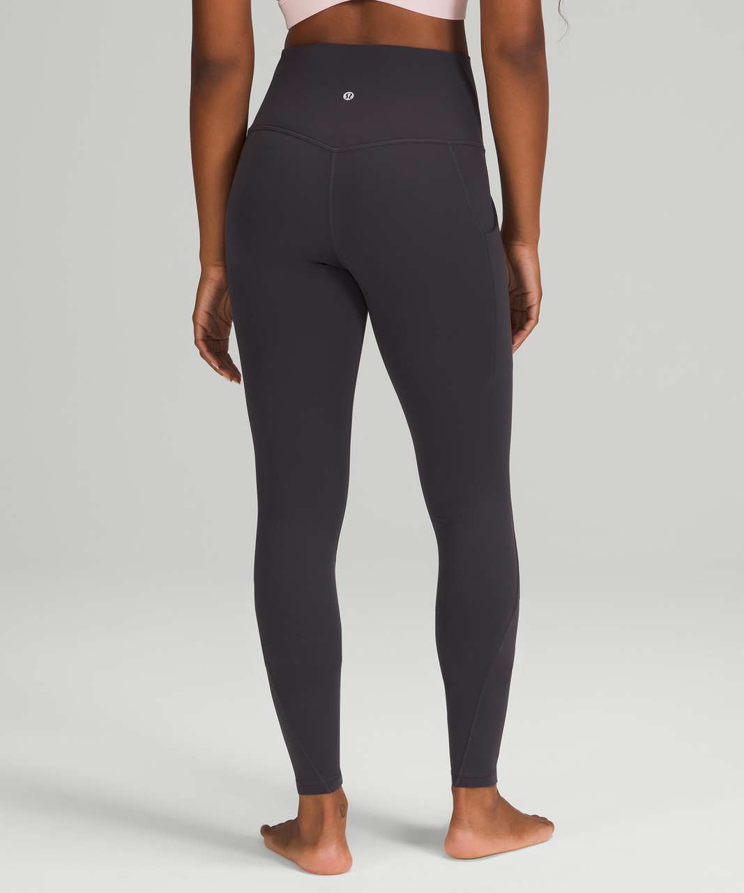 Lululemon Nulu Colour Block High-Rise Tight 25 - Copper Brown / Bold Beige  - lulu fanatics