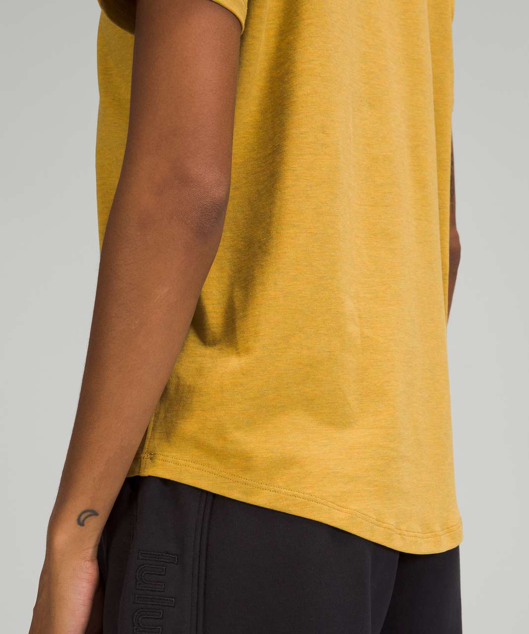 Lululemon Love Crew Short Sleeve T-Shirt - Heathered Auric Gold