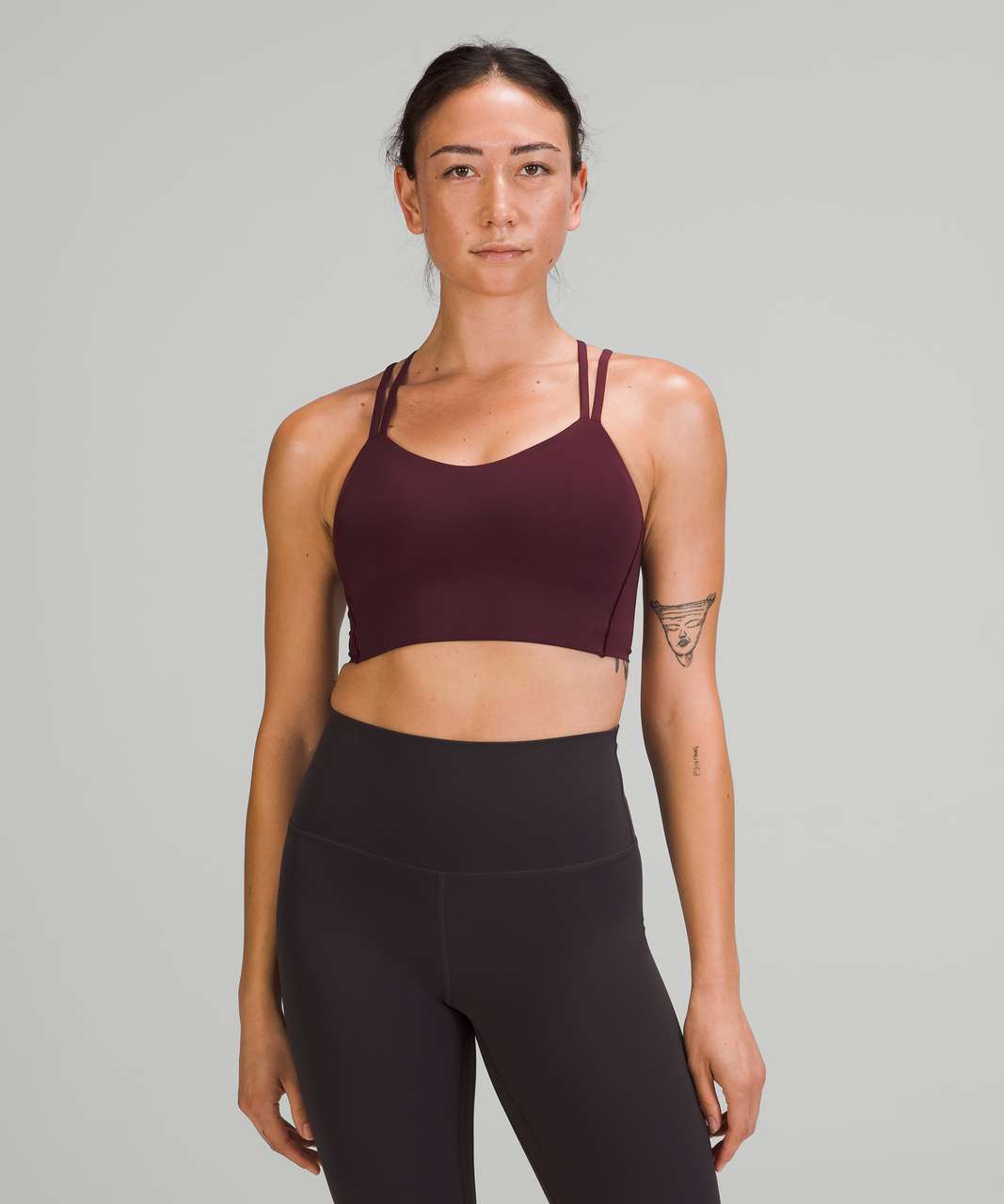 Lululemon Like a Cloud Bra Longline *Light Support, B/C Cup - Cassis