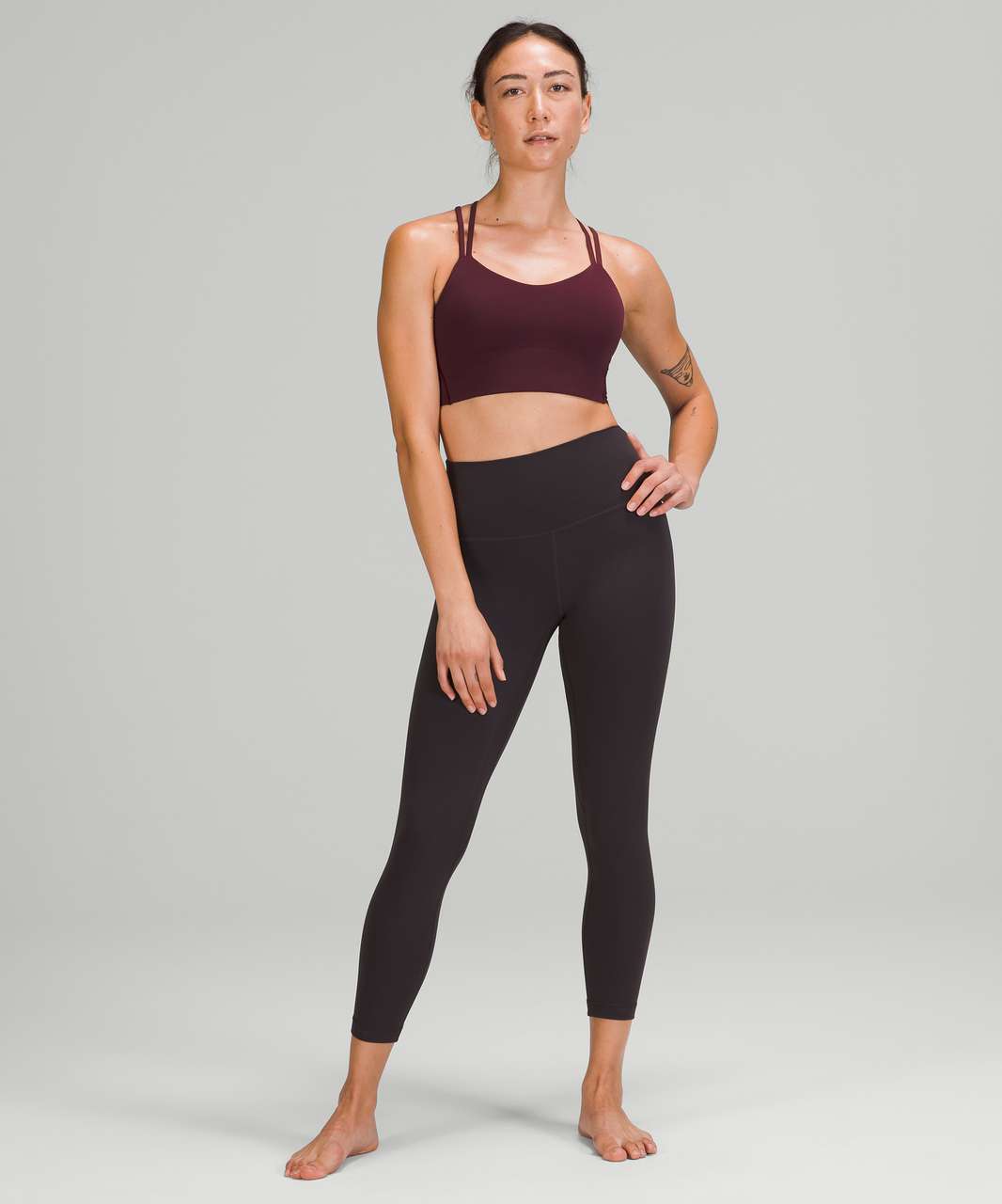 Lululemon Like a Cloud Bra *Light Support, B/C Cup - Cassis - lulu fanatics