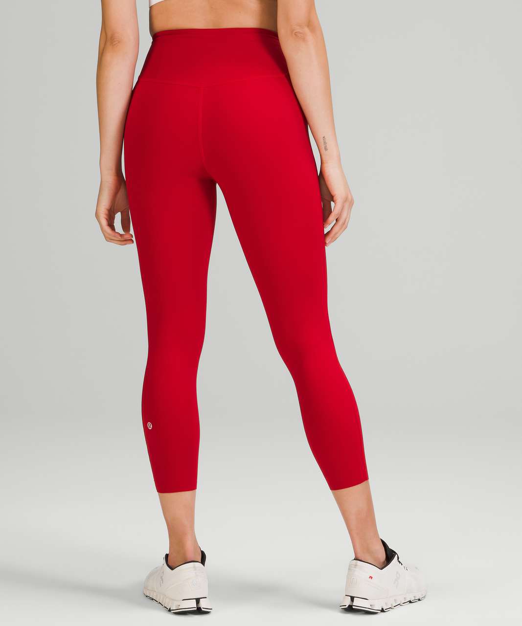 Lululemon Base Pace High-Rise Crop 23" - Dark Red