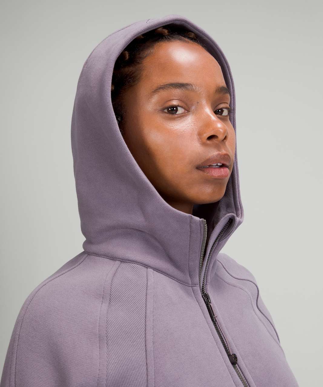 Lululemon Scuba Oversized Full Zip - Dusky Lavender