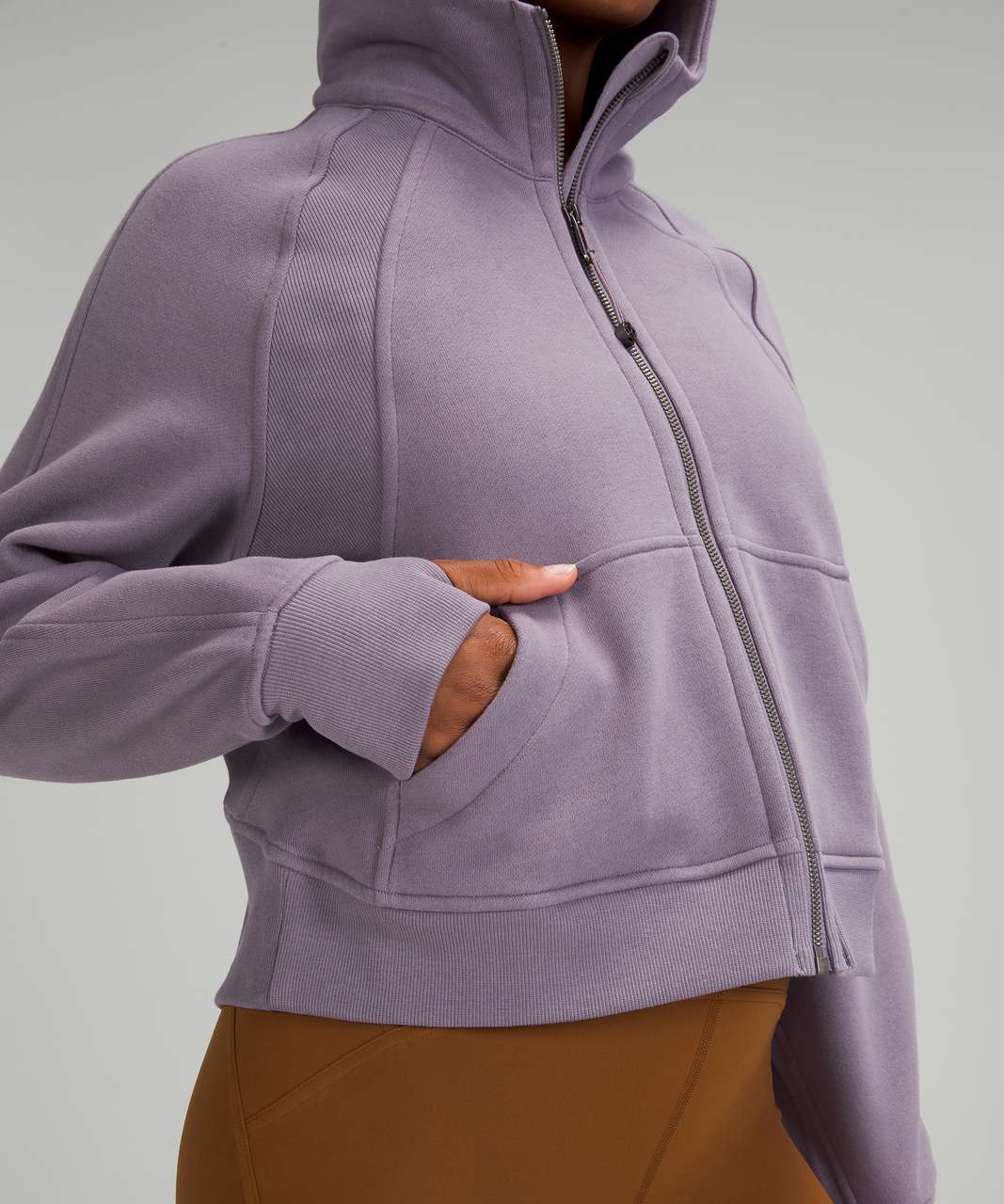 Lululemon Scuba Oversized Full Zip - Dusky Lavender