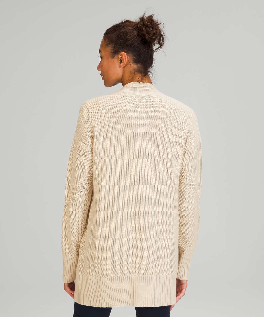 Lululemon Cashlu Sweater Wrap - White Opal