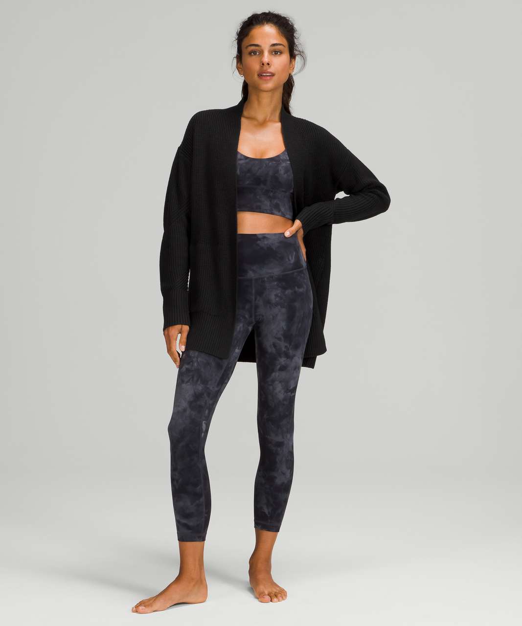 Lululemon Cashlu Sweater Wrap - Black