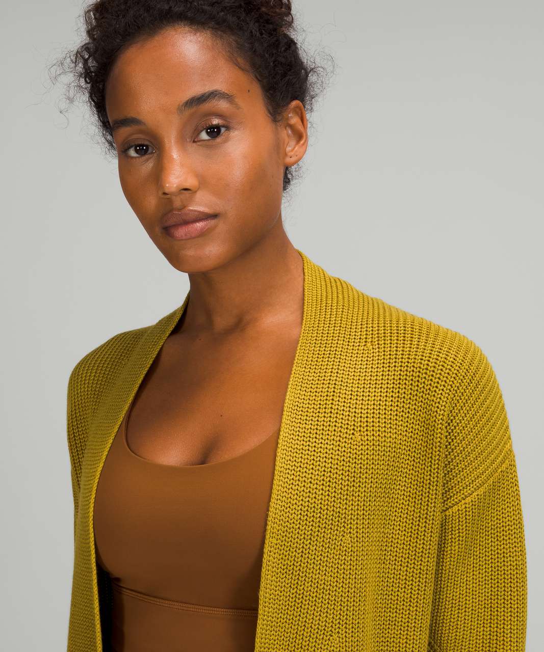 Lululemon Cashlu Sweater Wrap - Auric Gold