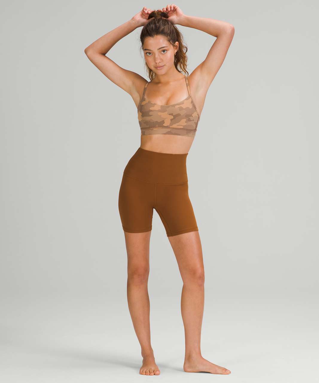 Lululemon Align Super-High Rise Short 6" - Copper Brown