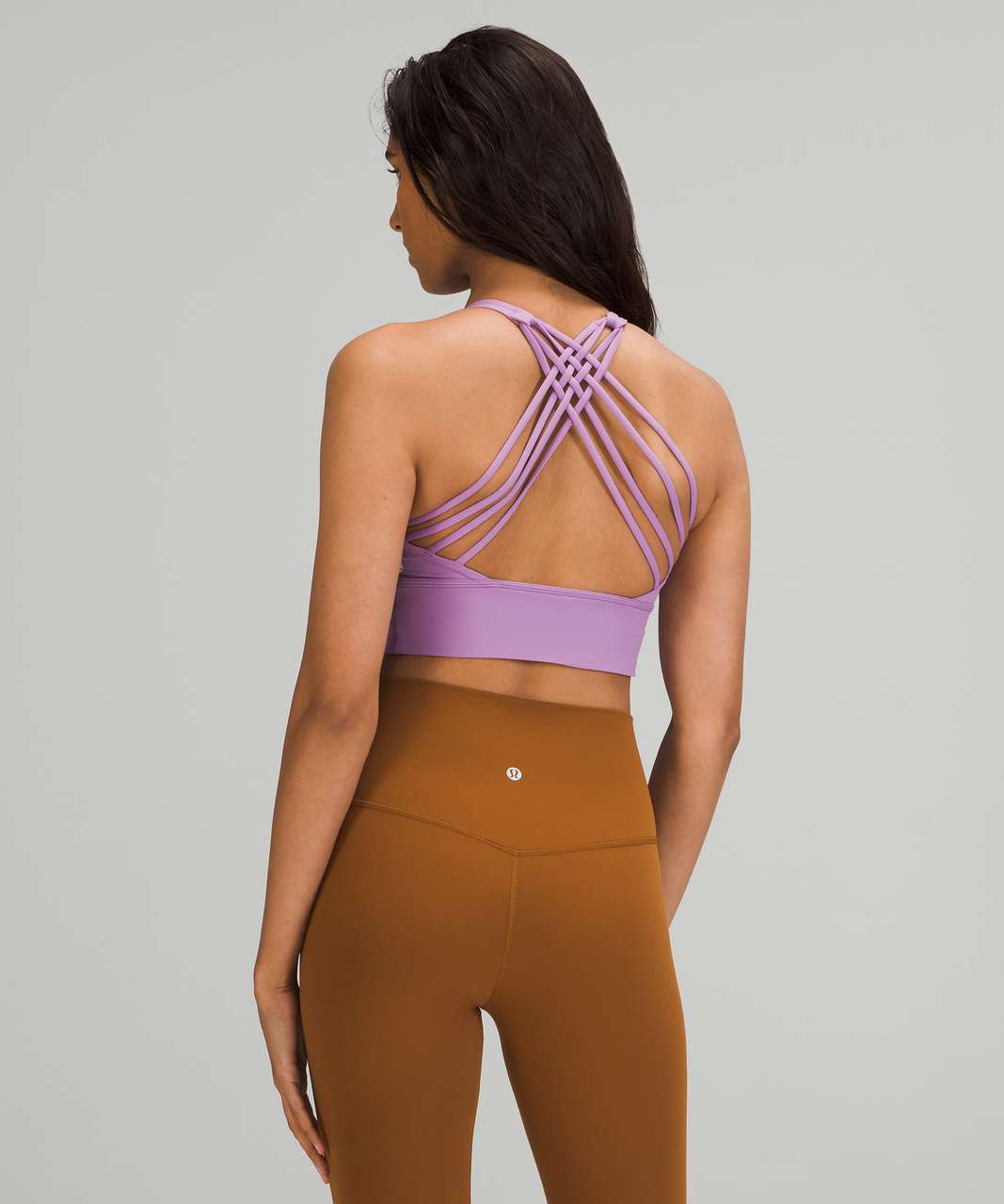 Lululemon Free to Be High-Neck Longline Bra - Wild *Light Support