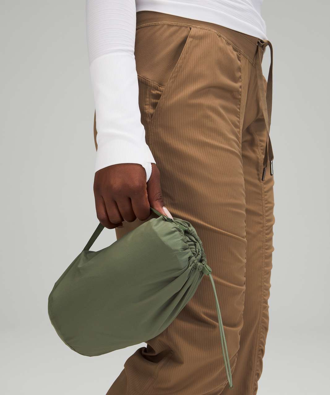 Lululemon Pack It Down Vest - Green Twill - lulu fanatics