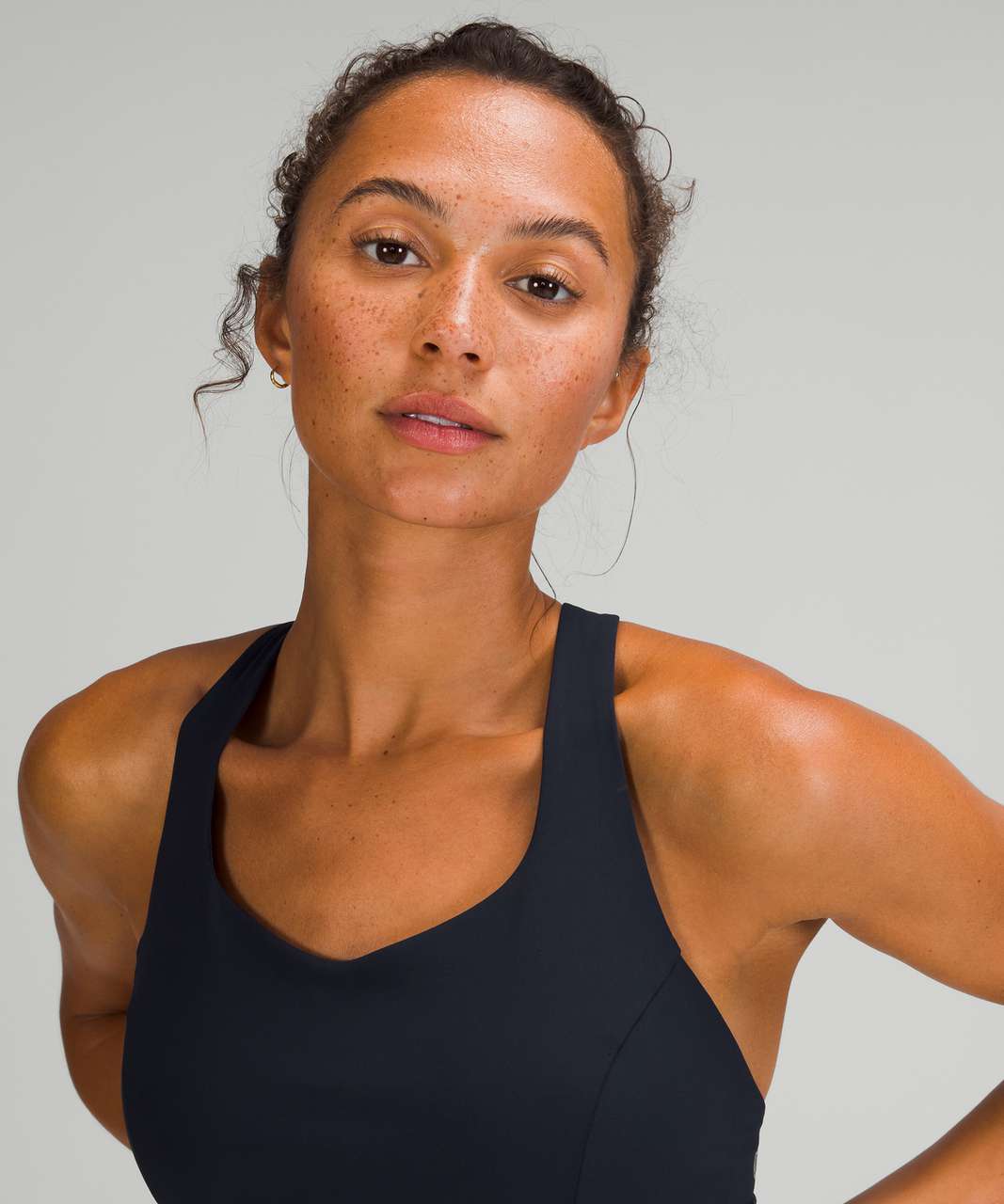 Lululemon Free to Be Serene Bra Longline *Light Support, C/D Cup - True  Navy - lulu fanatics