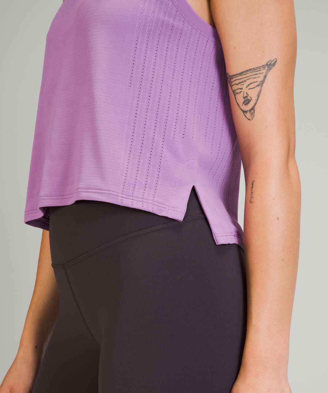 Lululemon Train to Be Tank Top - Wisteria Purple / Wisteria Purple