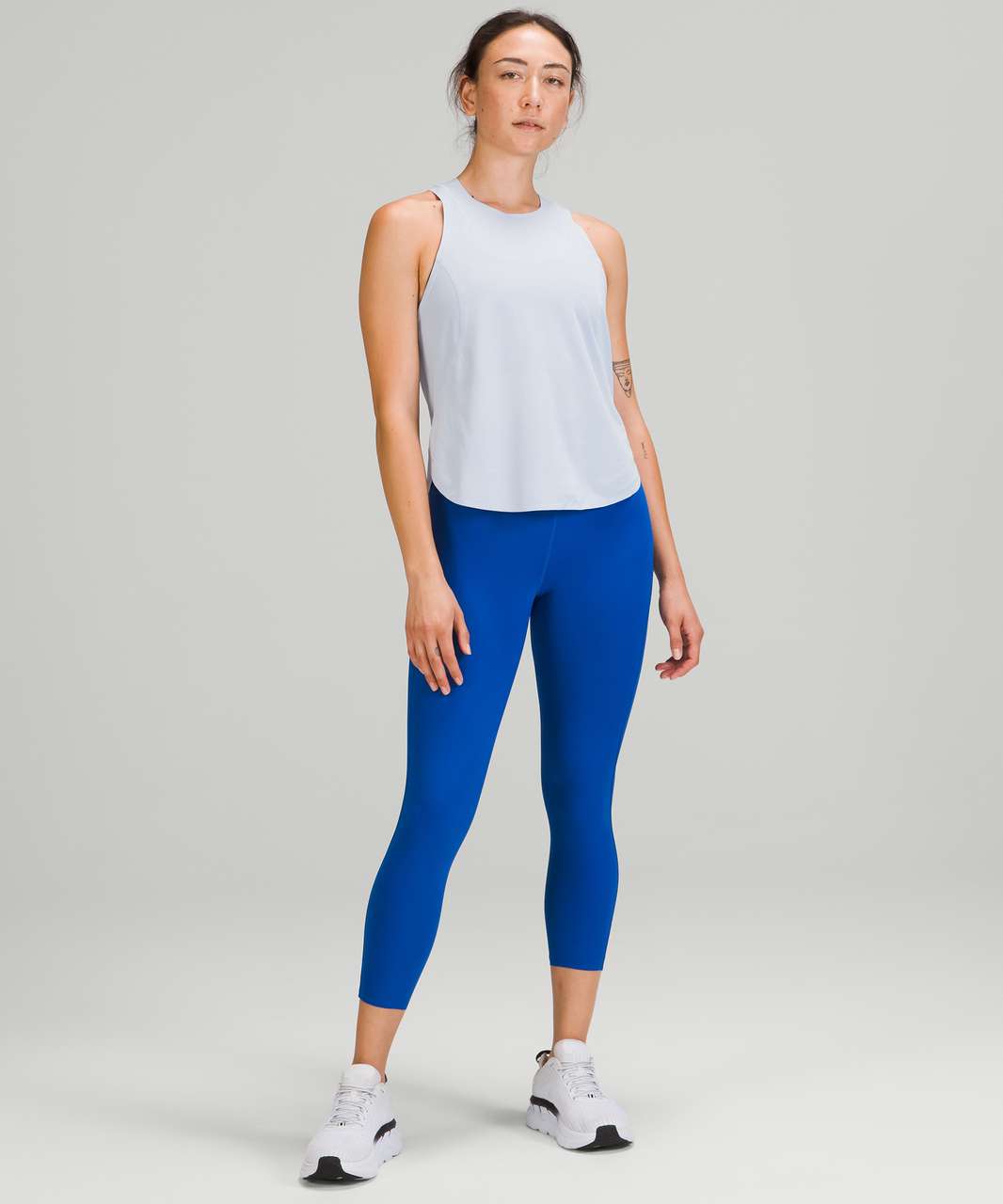 Lululemon Lightweight Run Kit Tank Top - Blue Linen