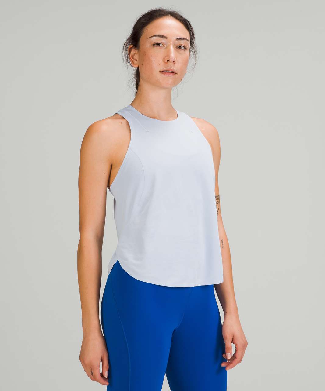 Lululemon Lightweight Run Kit Tank Top - Blue Linen