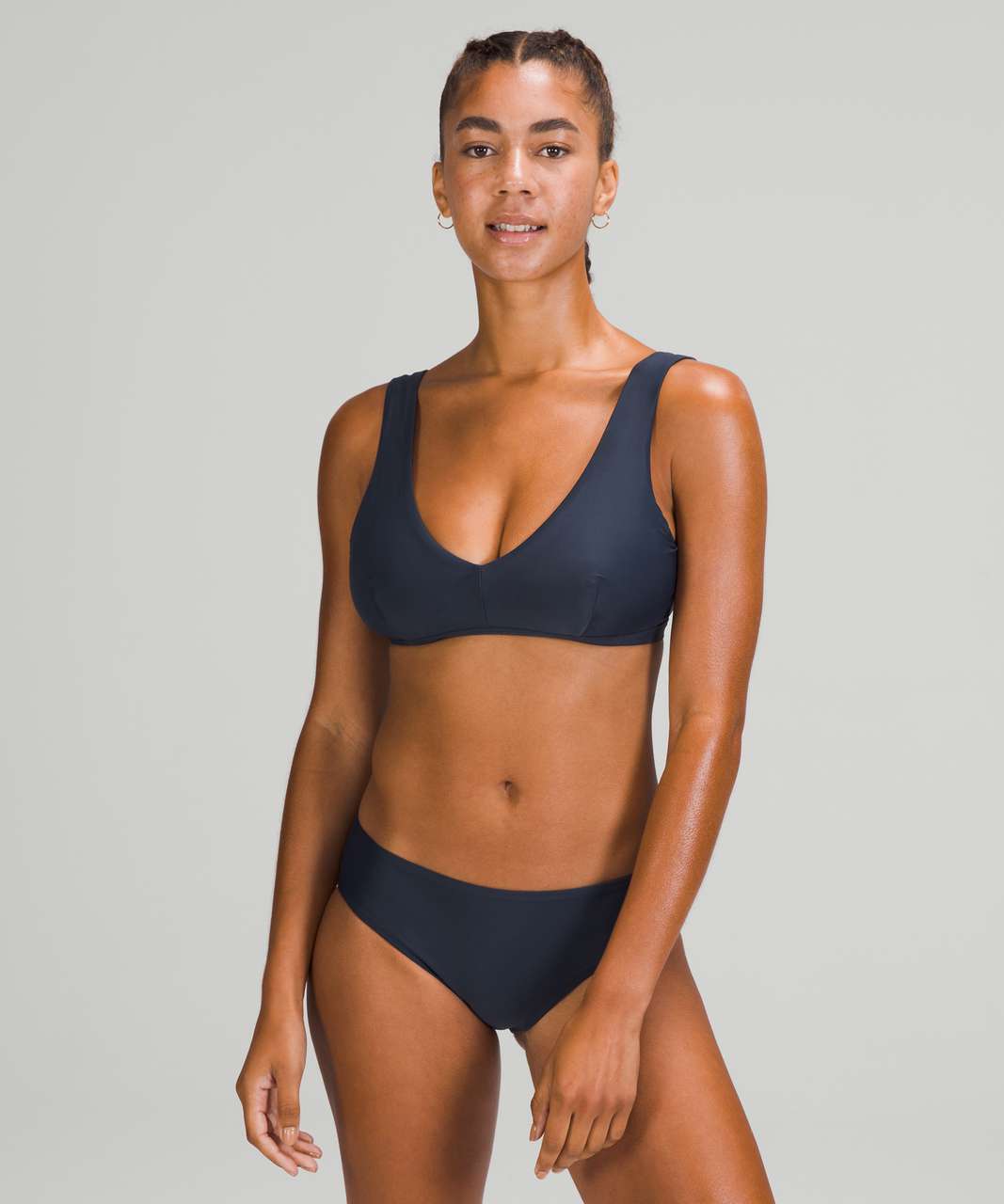 Lululemon Waterside V Swim Top *C/D Cup - True Navy (First Release